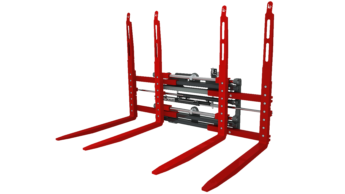 KAUP อุปกรณ์เสริมรถฟอล์คลิฟท์ Forklift Attachment - Multi Pallet Handler