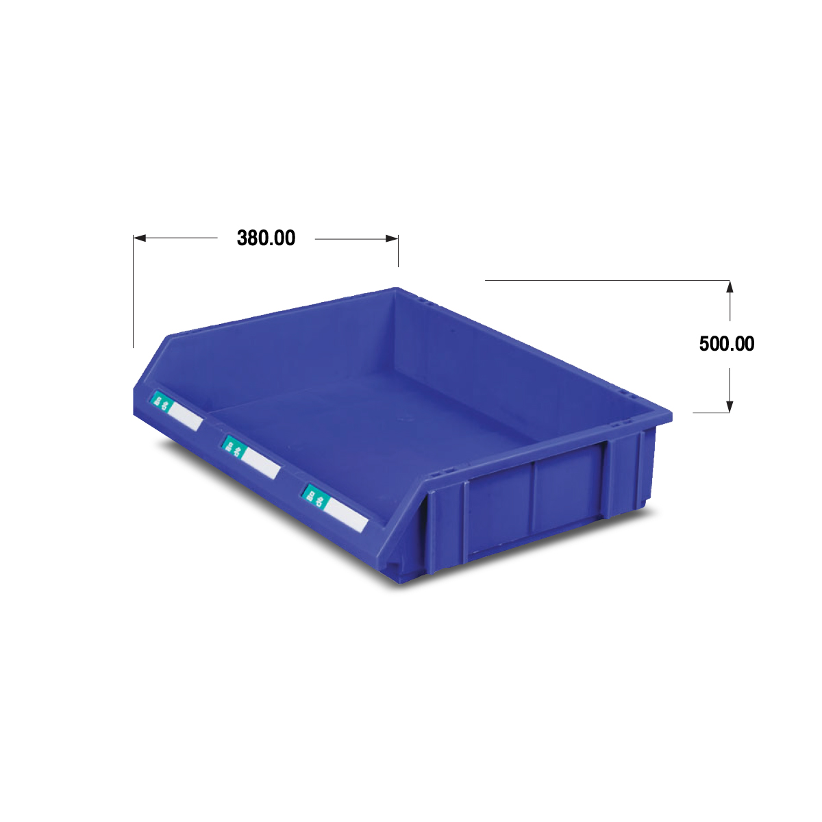 กล่องเก็บสินค้า Storage Bin 3850B สีน้ำเงิน