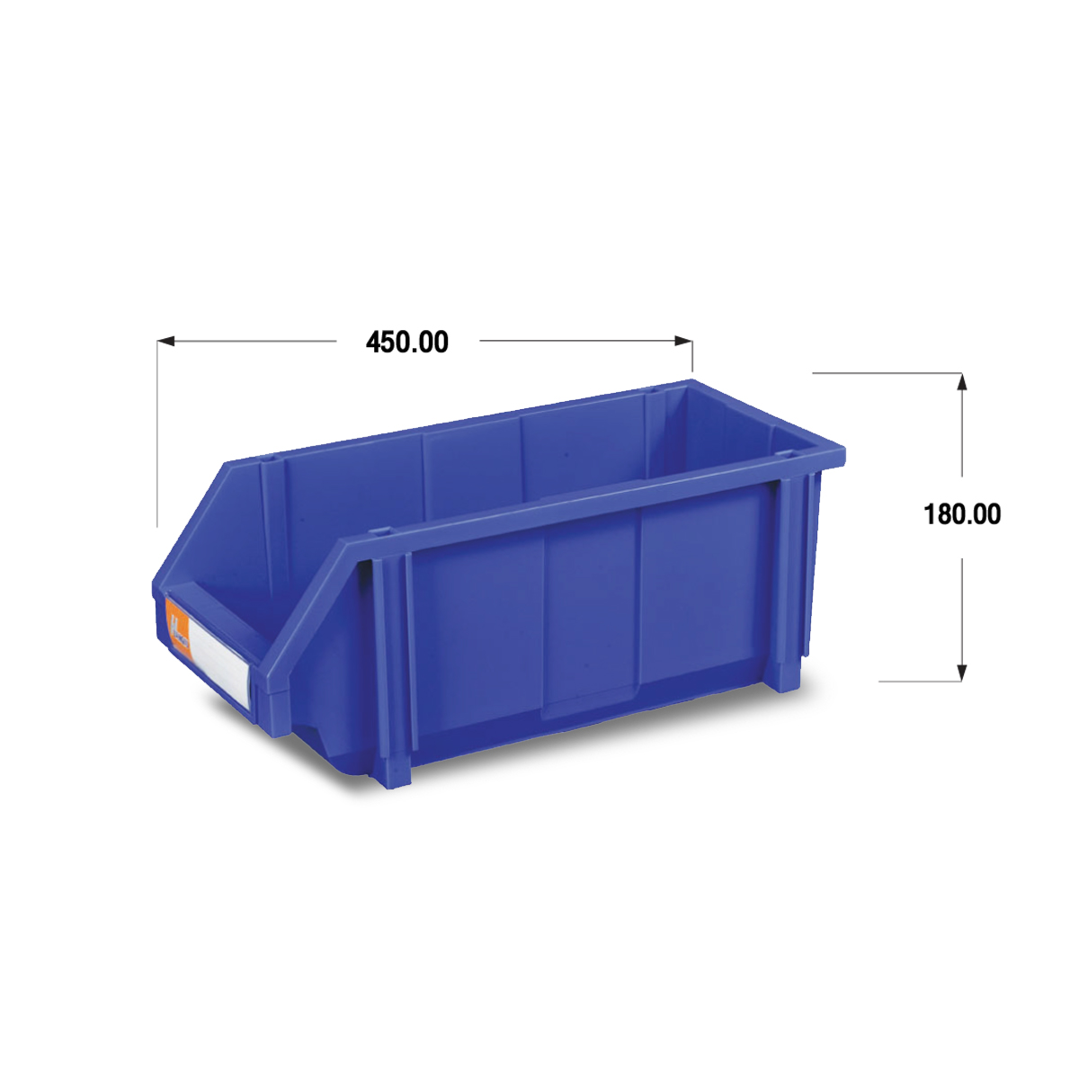 กล่องเก็บสินค้า Storage Bin 4520B สีน้ำเงิน