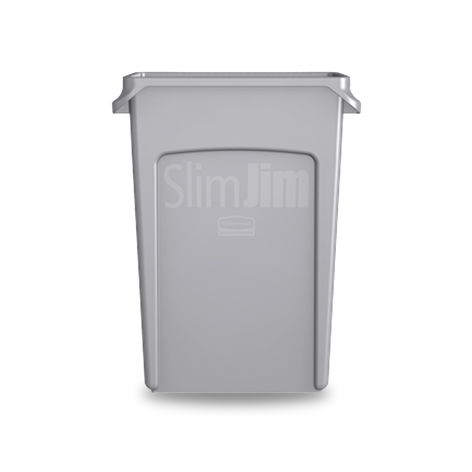 ถังขยะอเนกประสงค์ทรงสูง SLIM JIM® ขนาด 87.1 ลิตร สีเทา