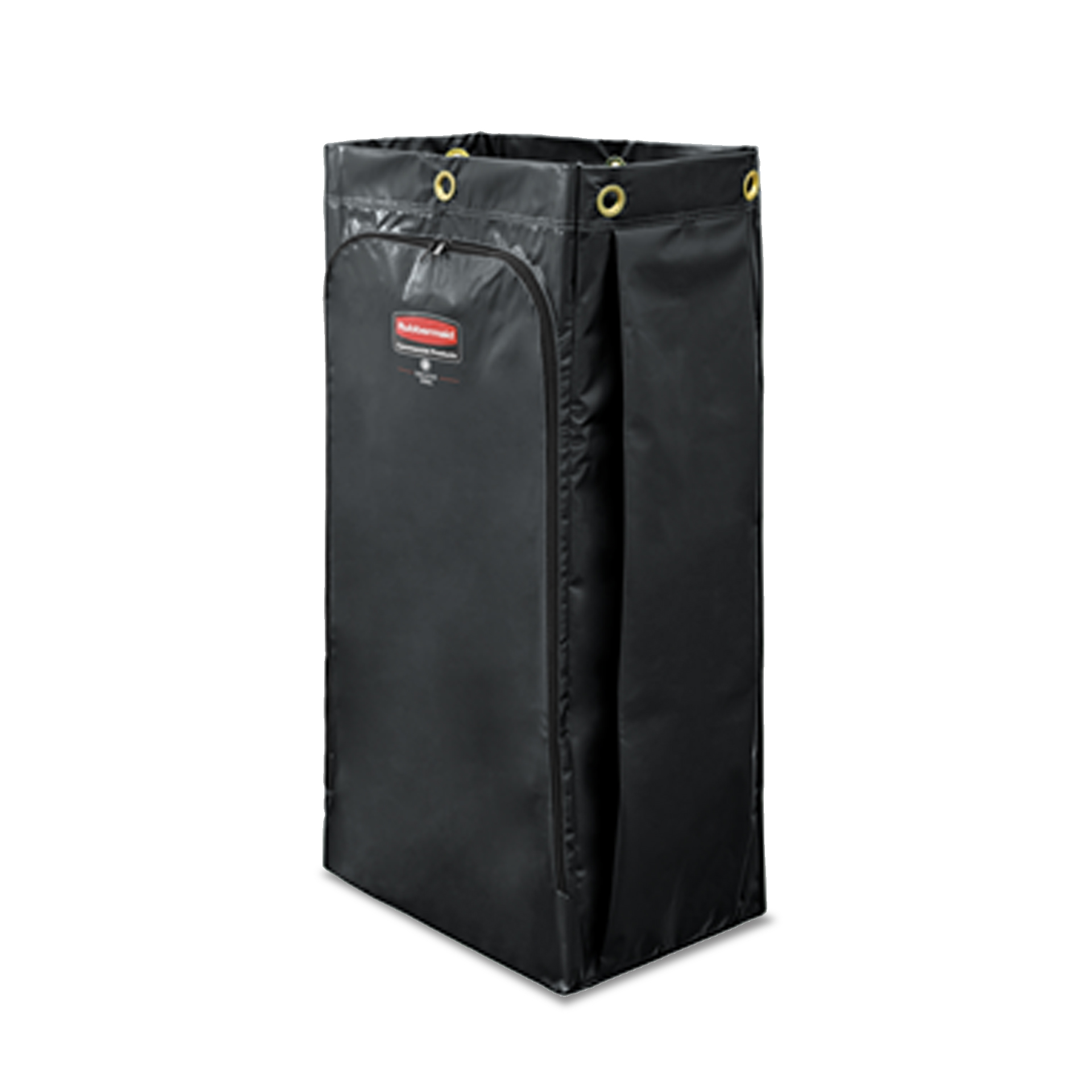 กระเป๋าไวนิล Executive Series™ สำหรับรถเข็นทำความสะอาด ขนาด 34 แกลลอน สีดำ
