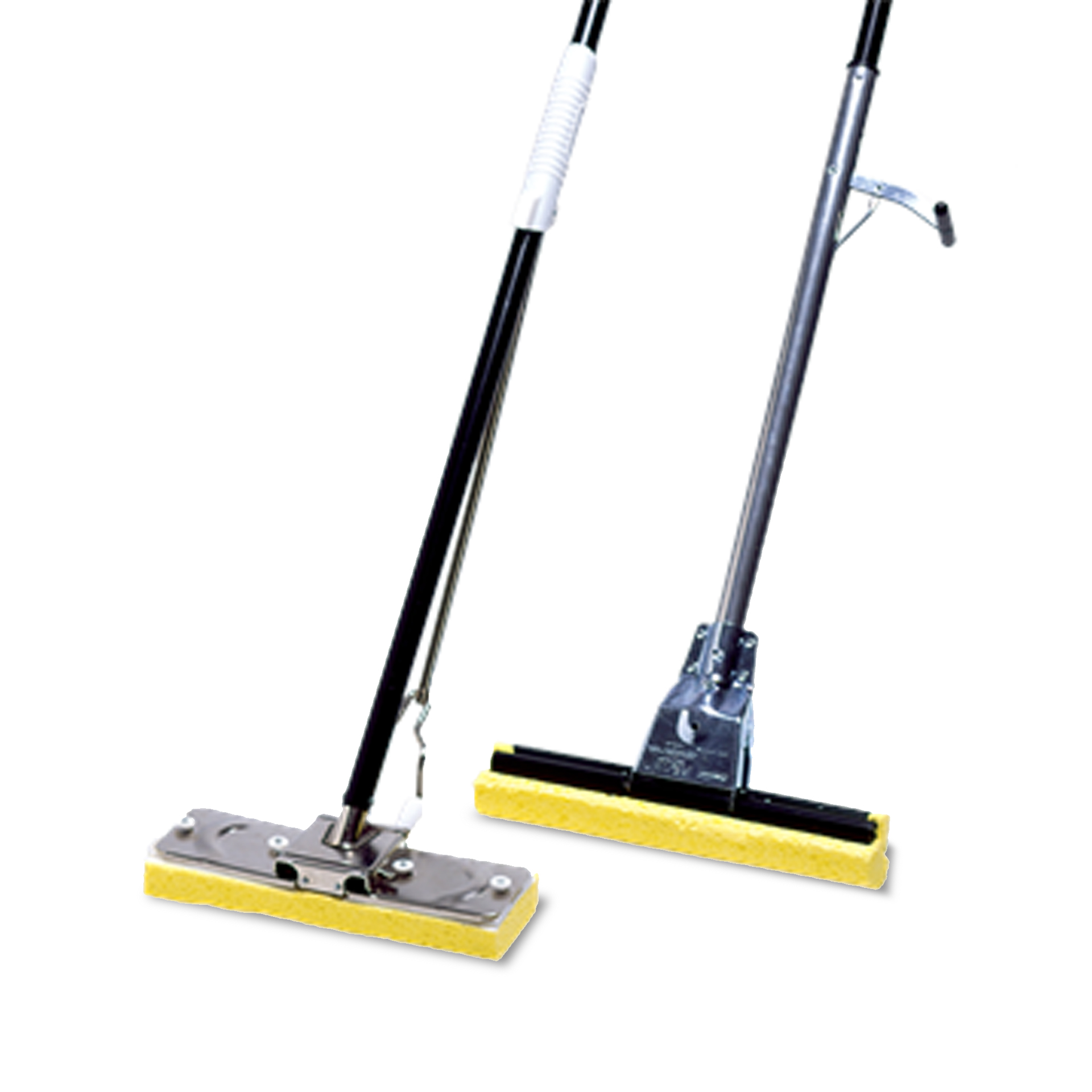 CELLULOSE SPONGE MOP WITH STEEL HANDLE-BRONZE