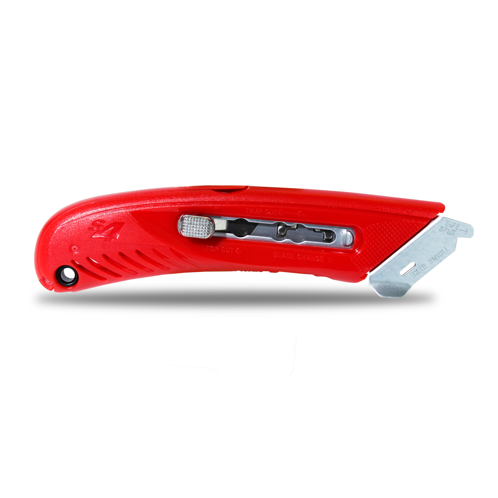 คัตเตอร์นิรภัยอเนกประสงค์ PHC S4 Safety Cutter สีแดง