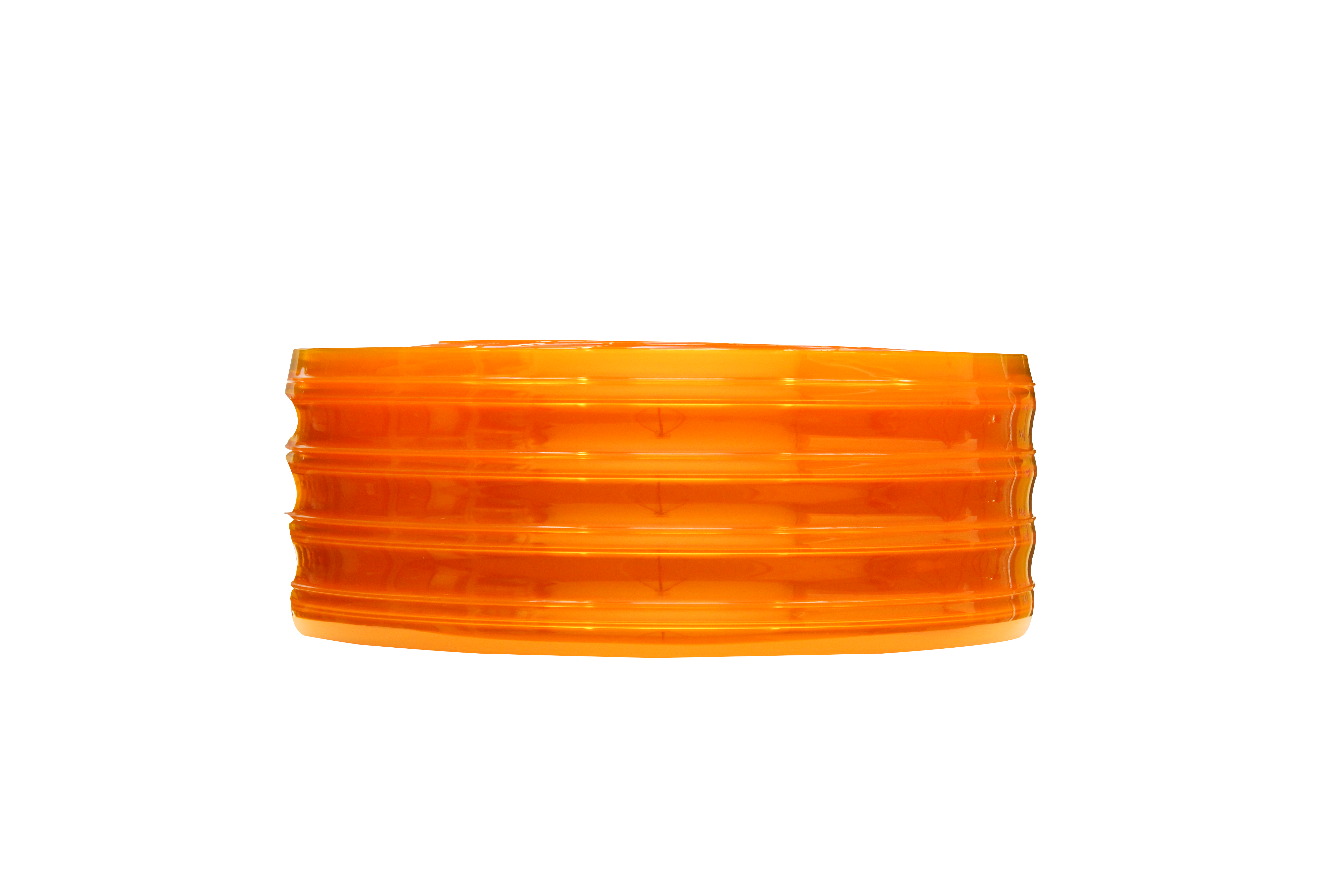 ม่านริ้วอุตสาหกรรม รุ่น ANTI-INSECT แบบกันกระแทก สีส้ม ขนาด W300mm. x L50m.
