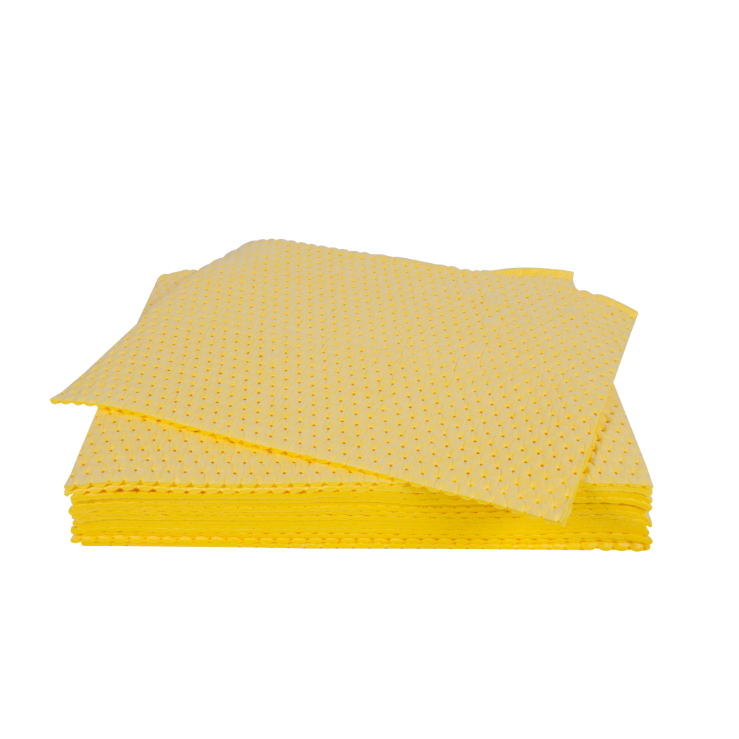 Chemical Absorbent Pads แผ่นดูดซับสารเคมี สีเหลือง