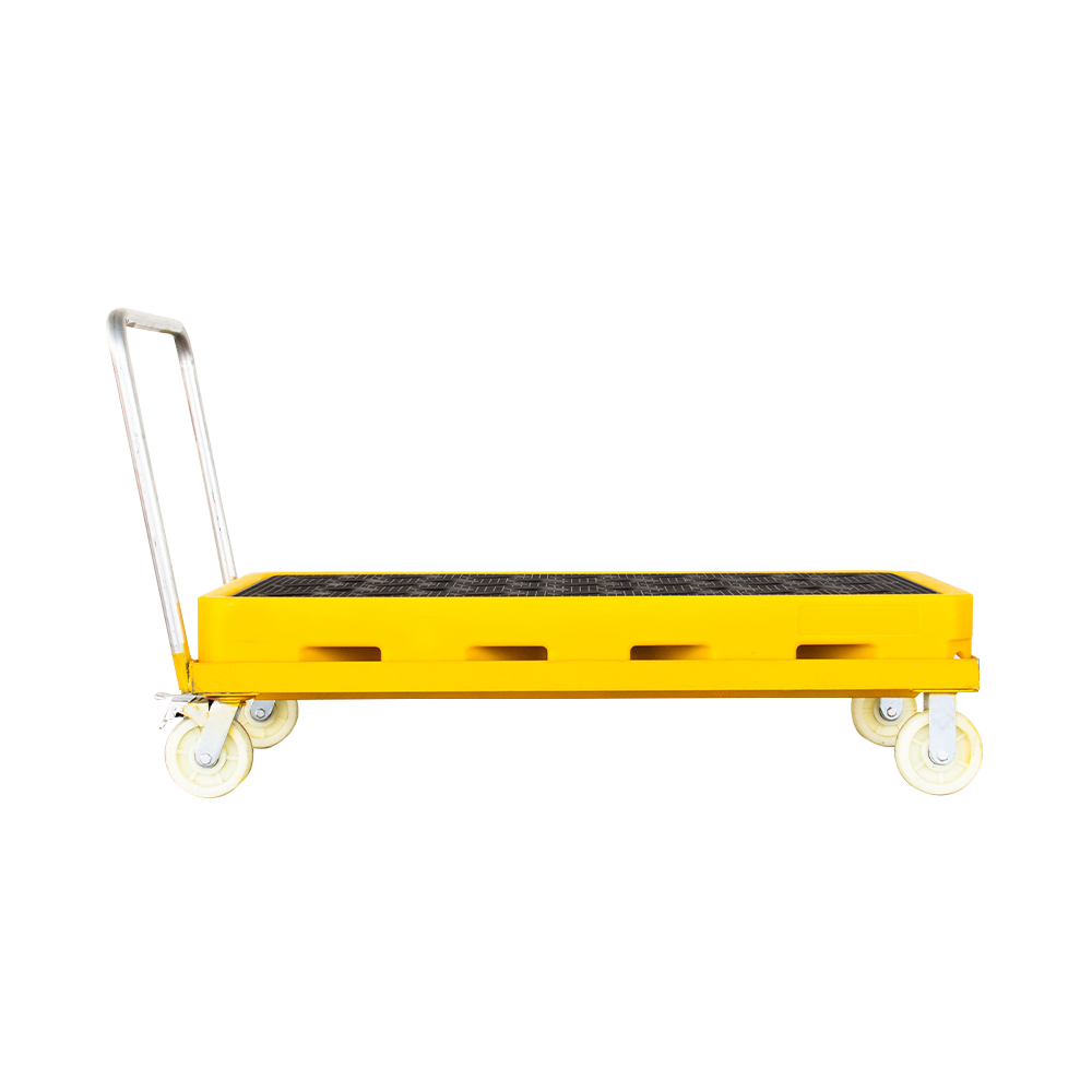Poly Drum Dolly With Handle รถเข็นถังสารเคมี