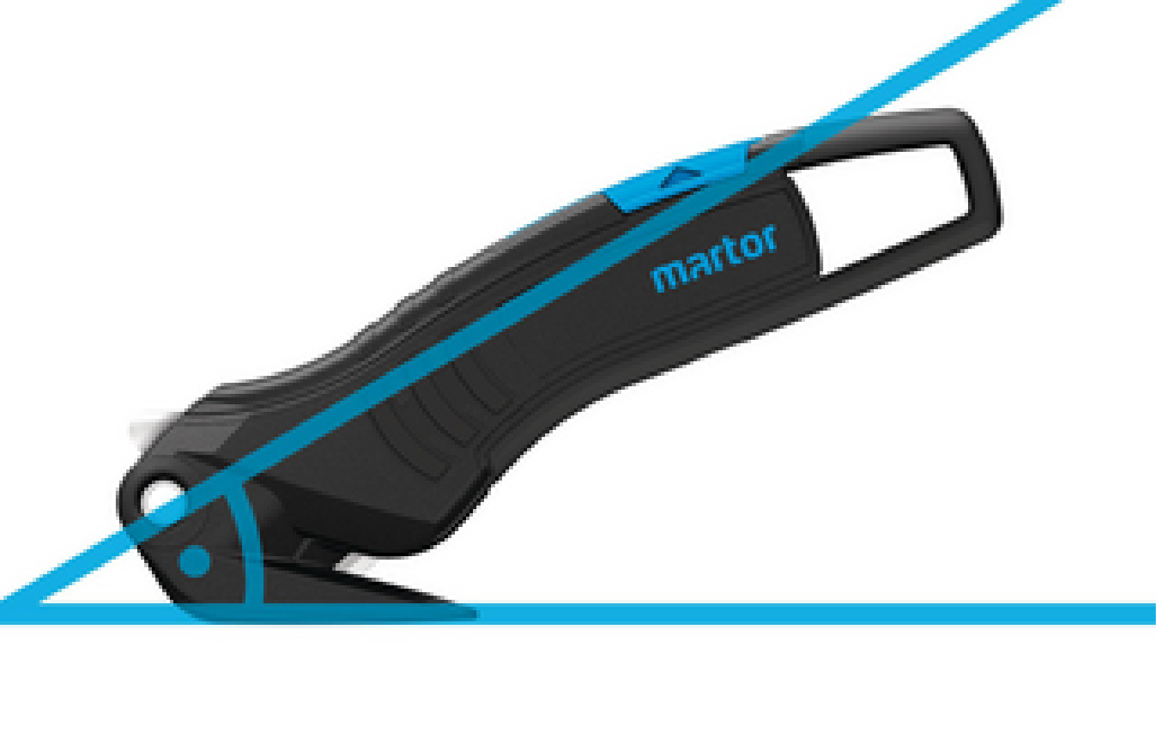 Martor Safety Cutter คัตเตอร์นิภัยตัดสายรัด รุ่น SECUMAX 320