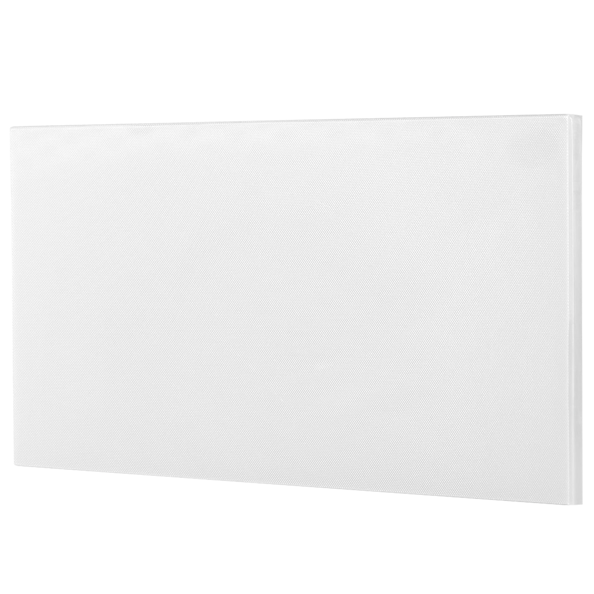  เขียงพลาสติก PE ทรงเหลี่ยม ขนาด 180 x 75 x 2.5 ซม. สีขาว