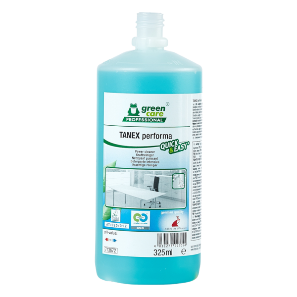 น้ำยาทำความสะอาดประสิทธิภาพสูง Tanex Performa Quick & Easy ขนาด 325 มิลลิลิตร