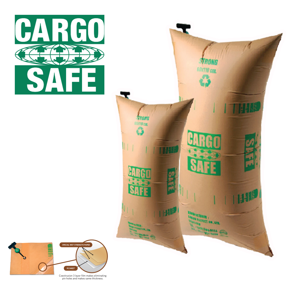 ถุงลมกันกระแทก ตู้คอนเทนเนอร์ Cargo Safe Air Bag 60 x 110 ซม. 