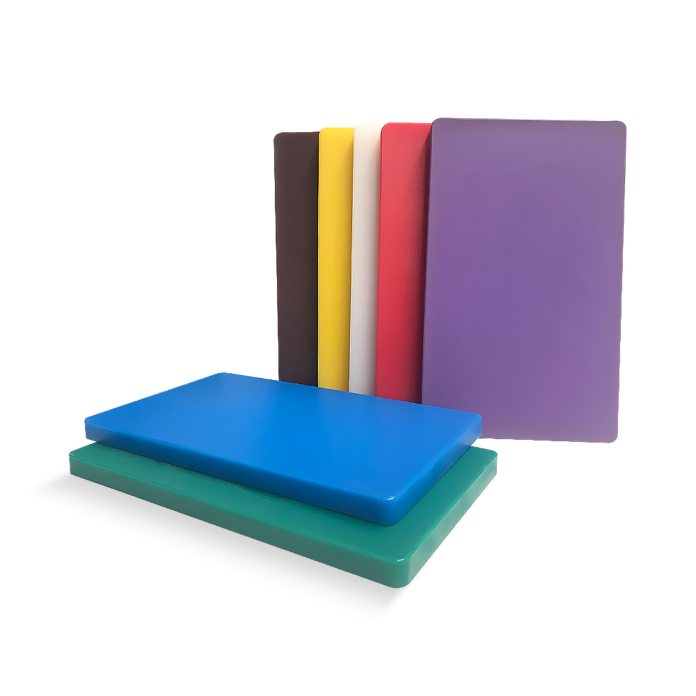 เขียงพลาสติก ทรงสี่เหลี่ยม ขนาด 30 x 50 x 3 ซม. สีม่วง