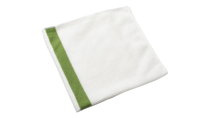 ผ้าไมโครไฟเบอร์ HYGEN™ Sanitizer Safe ขนาด 16 x 19 นิ้ว สีเขียว