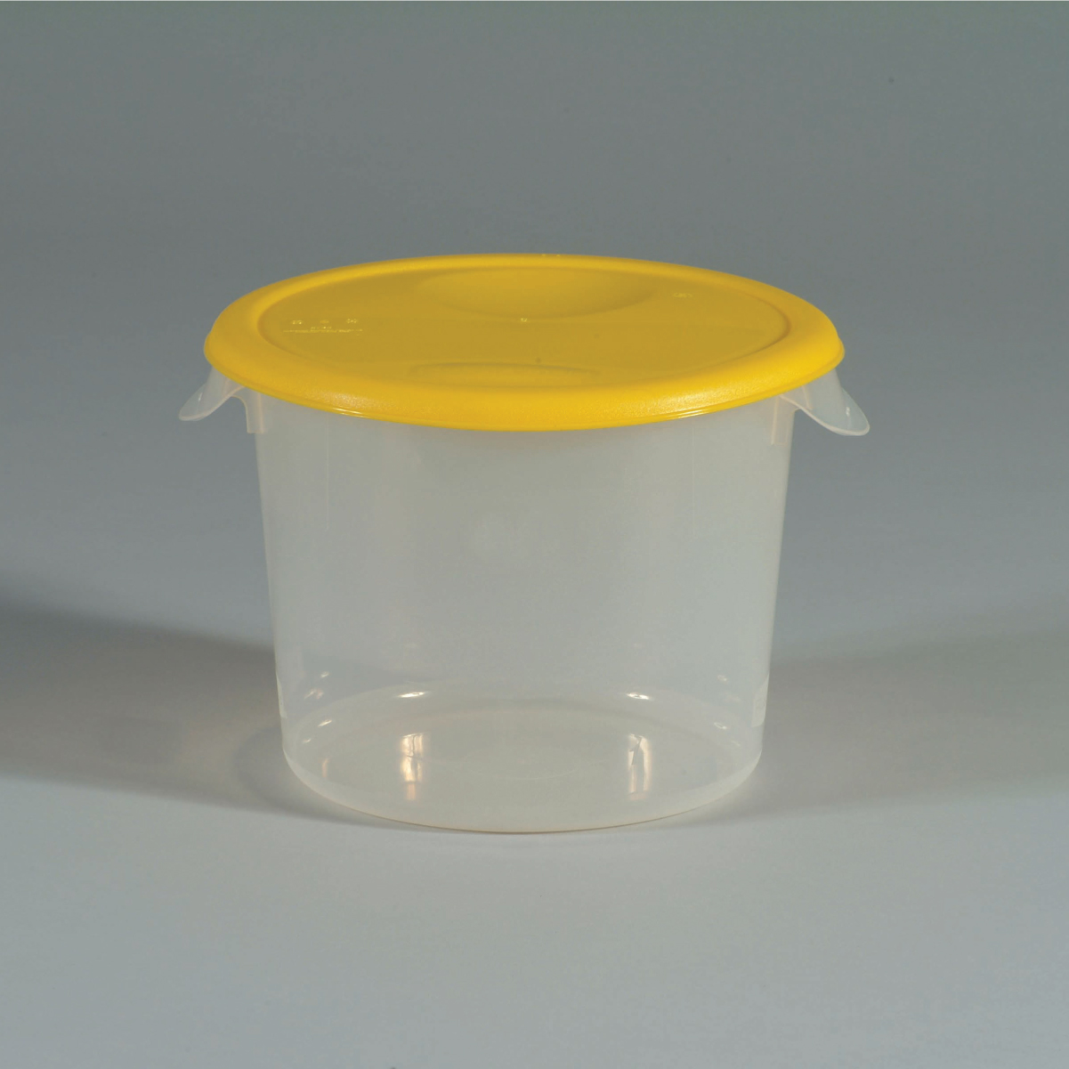ฝาปิดทรงกลม สำหรับกล่องเก็บวัตถุดิบ Round Container ขนาด 8 qt สีเหลือง